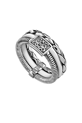 Multi-Band Ring, Sterling Silver